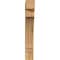 Ekena Millwork Imperial Block Rough Sawn Bracket, Western Red Cedar, 4"W x 16"D x 28"H BKT04X16X28IMP05RWR - alternate 4